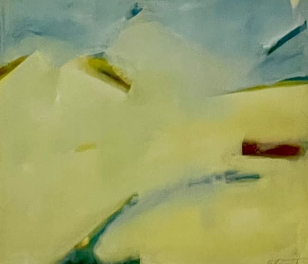 ELLEN KOMENT Sloapes , 1996 Watercolor 8 x 9 in 20.3 x 22.9 cm