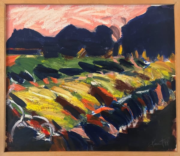 ELLEN KOMENT Pretty Little Landscape , 1994 Acrylic on Canvas 15 x 18 in 38.1 x 45.7 cm