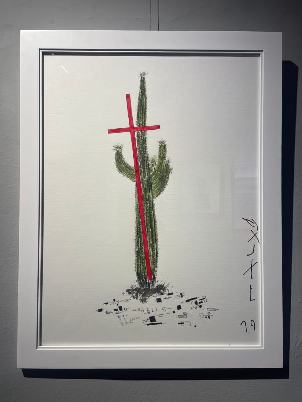 Marius Muresanu, Giant Cactus, Giant Cross, 2020