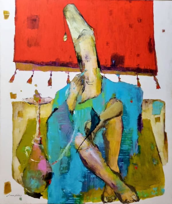 Ammar Alnahhas, Dervish cu Narghila, 2016