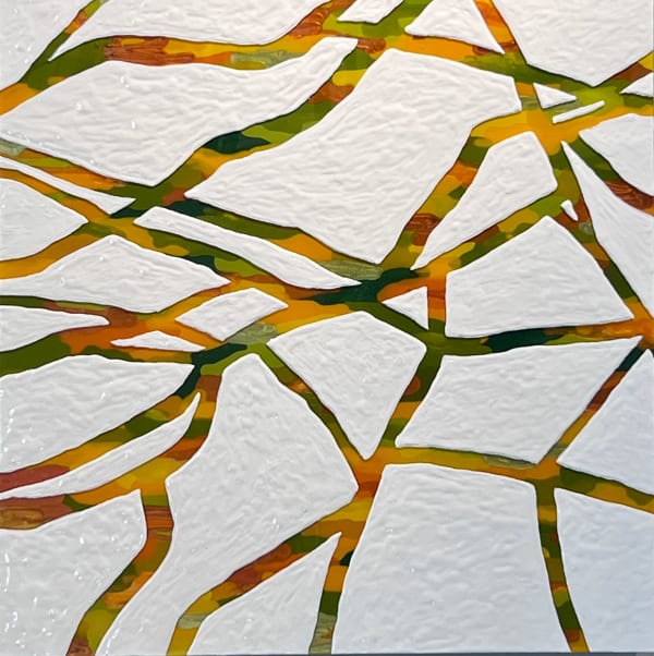 Karrie Hovey, 30 Entwine (Orange/Yellow/Green, 2025