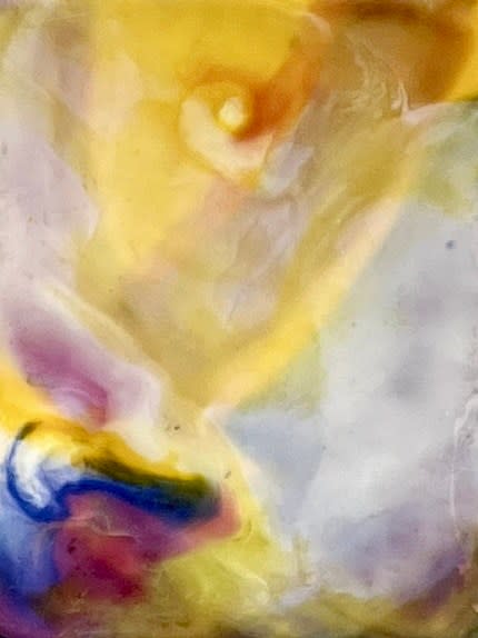ELLEN KOMENT Dawn to Day , 2024 Encaustic on Panel 8 x 10 in 20.3 x 25.4 cm