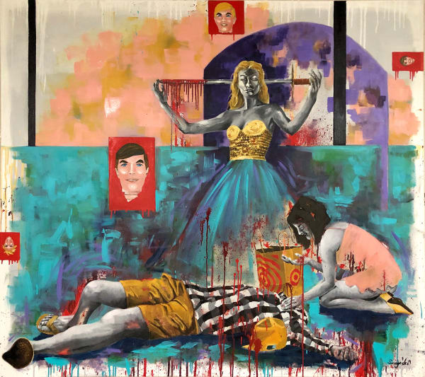 Kenneth Susynski, Judith and Holofernes, 2022