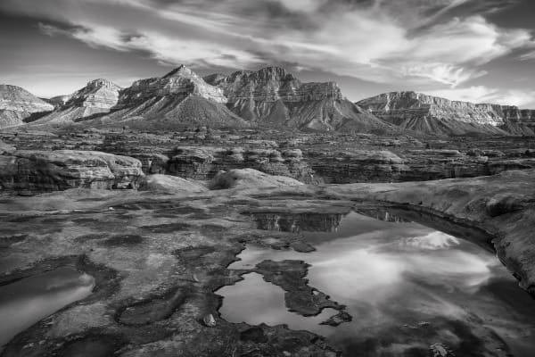 Jason Poole, Esplanade Reflections, Kanab Creek Wilderness, AZ, 2014