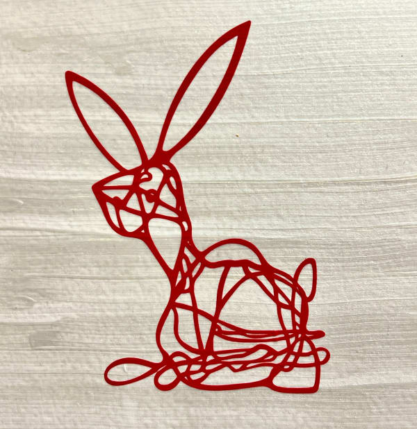 Karrie Hovey, Vinyl Rabbit, 2024