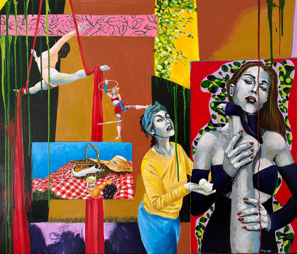 Kenneth Susynski, Luncheon on the Grass , 2023