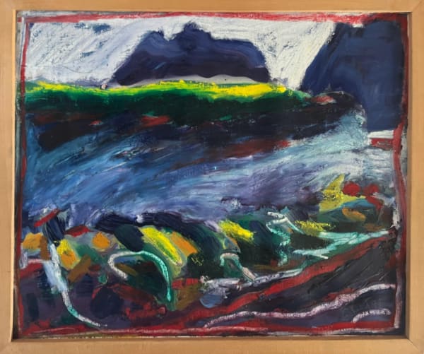 ELLEN KOMENT Pretty Little Landscape #2, 1994 Acrylic on Canvas 15 x 18 in 38.1 x 45.7 cm