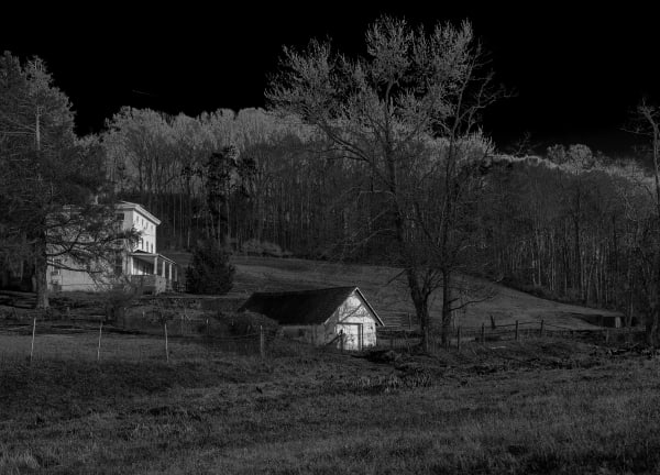 Bill Claps, Full Moon at Kuerner's Farm 1, 2025