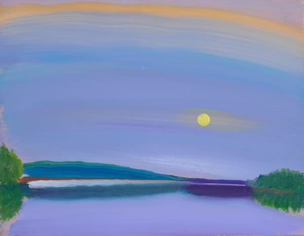 Elizabeth Osborne, Lincolnville Pitcher Pond, 1997