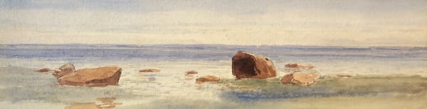 Robert Swain Gifford, Rocks and Sea