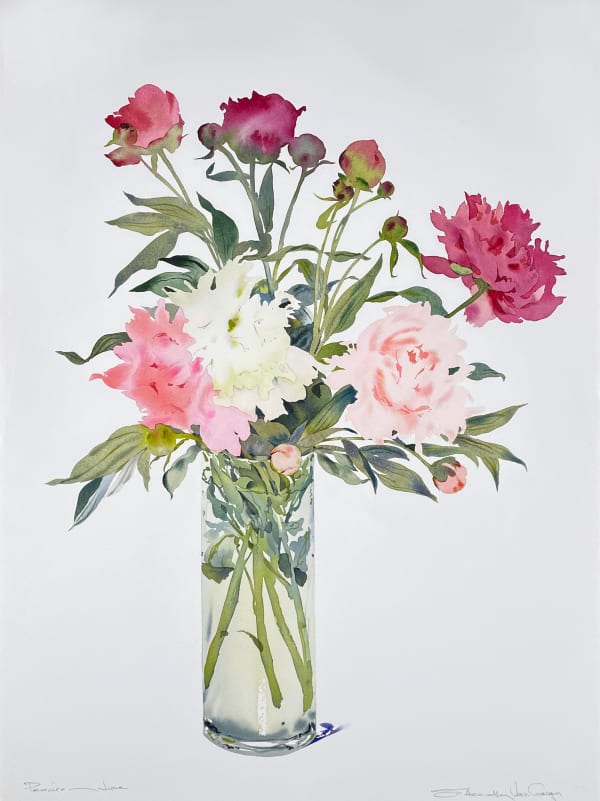 Susan Headley Van Campen, Peonies, June, 2023