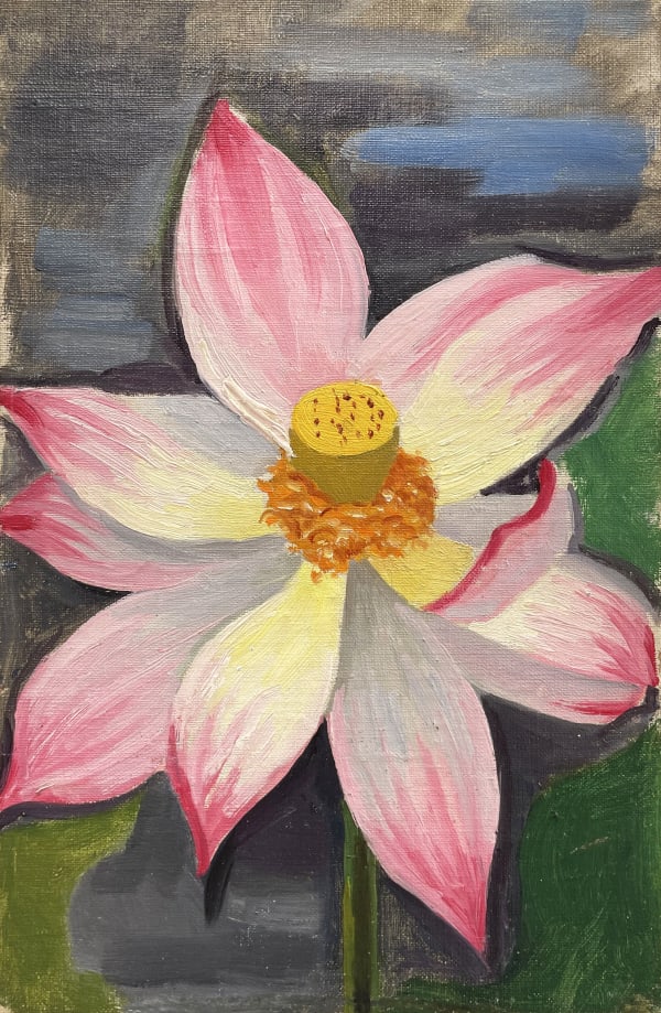 Joseph Stella, Pink Flower