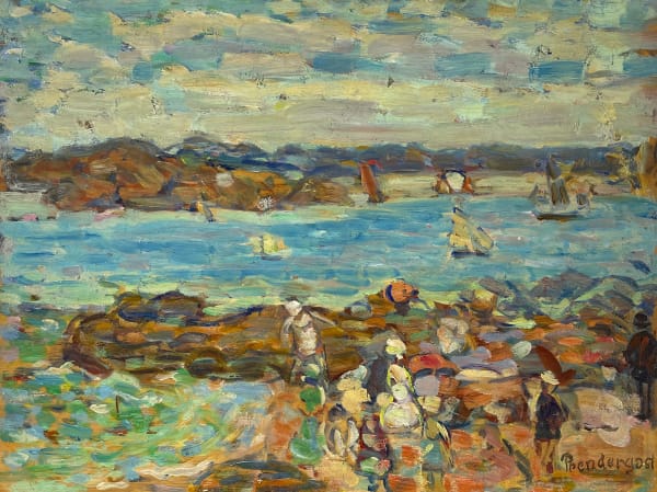 Maurice Prendergast, Study St. Malo, ca. 1907