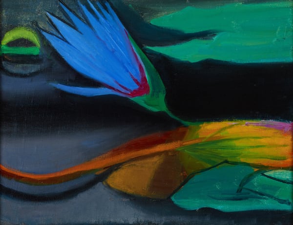 Joseph Stella, Blue Waterlily, c. 1930