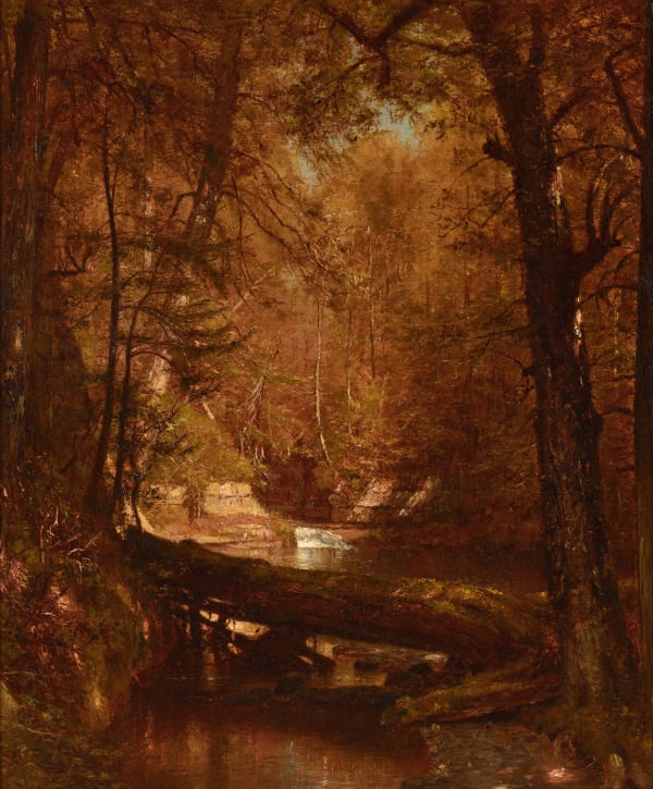 Worthington Whittredge, The Trout Pool, c. 1870