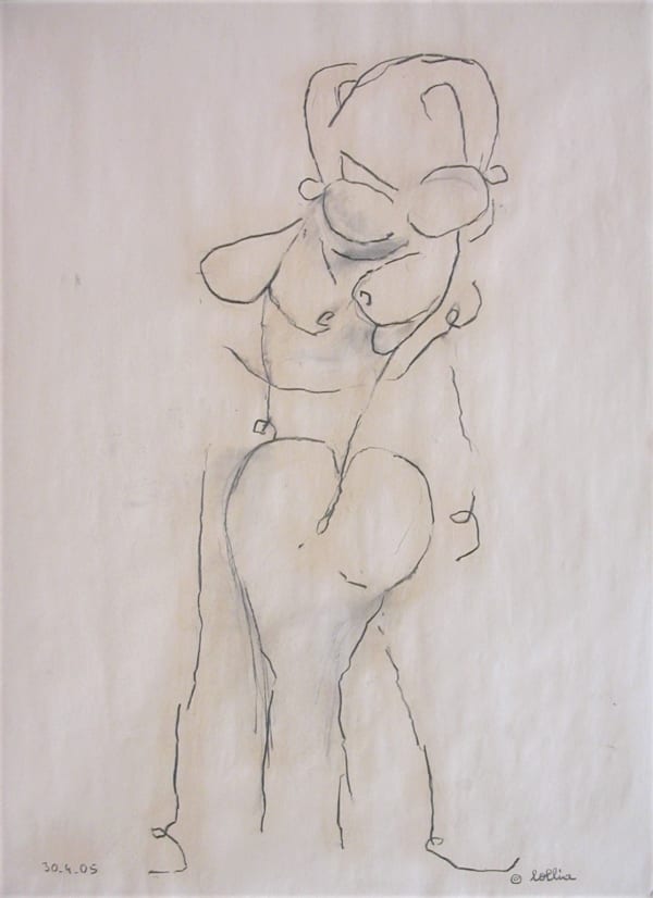 Cédric Lollia, L'étreinte, 2005