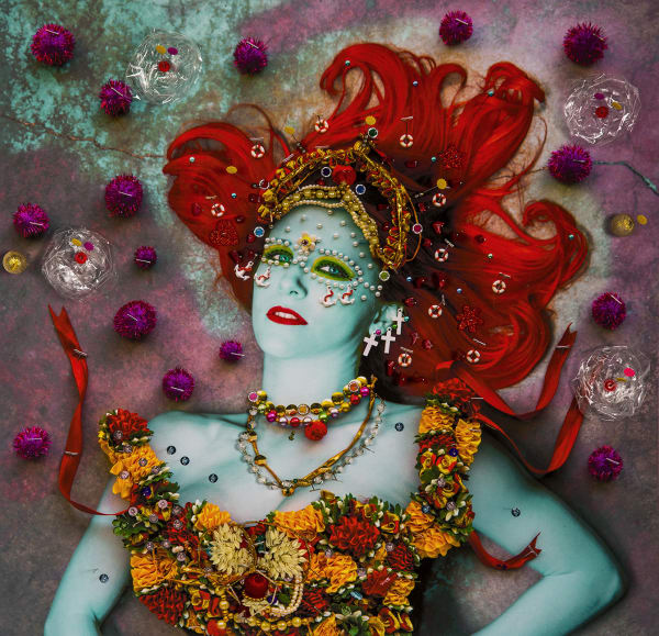 B-Brown & Scheinmann, The Muse - Blue Deity (large image) edition of 3, 2018