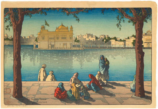 Charles W. Bartlett (1860-1940), The Golden Temple Amritsar, 1925