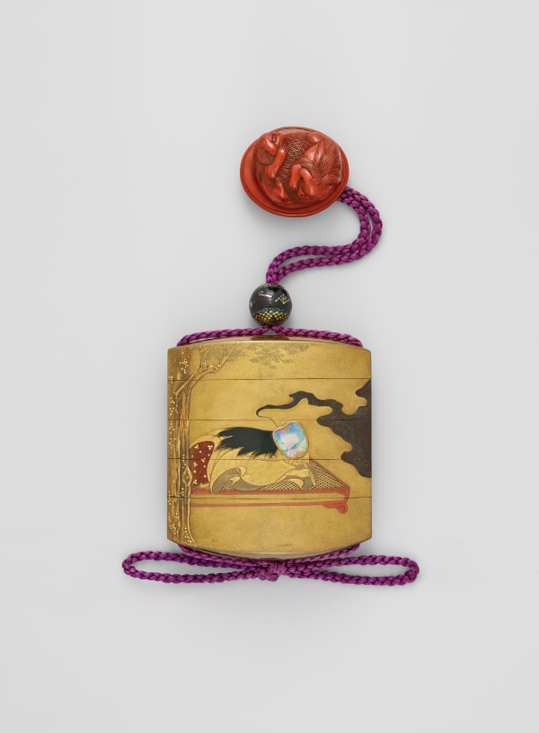 A Four-Case Lacquer Inro, Edo Period (19th century)