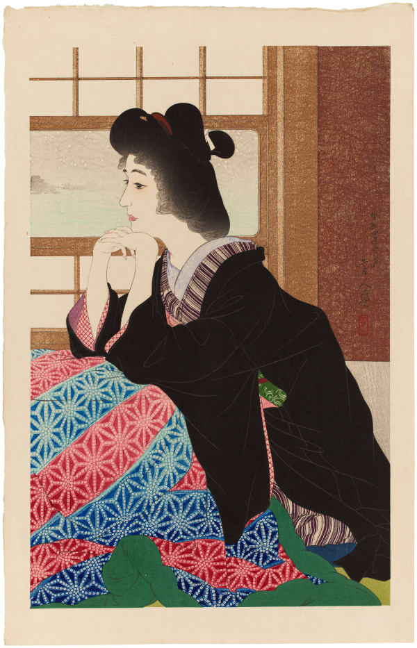 Torii Kotondo (1900-1976), 'Snow' (Yuki), 1929