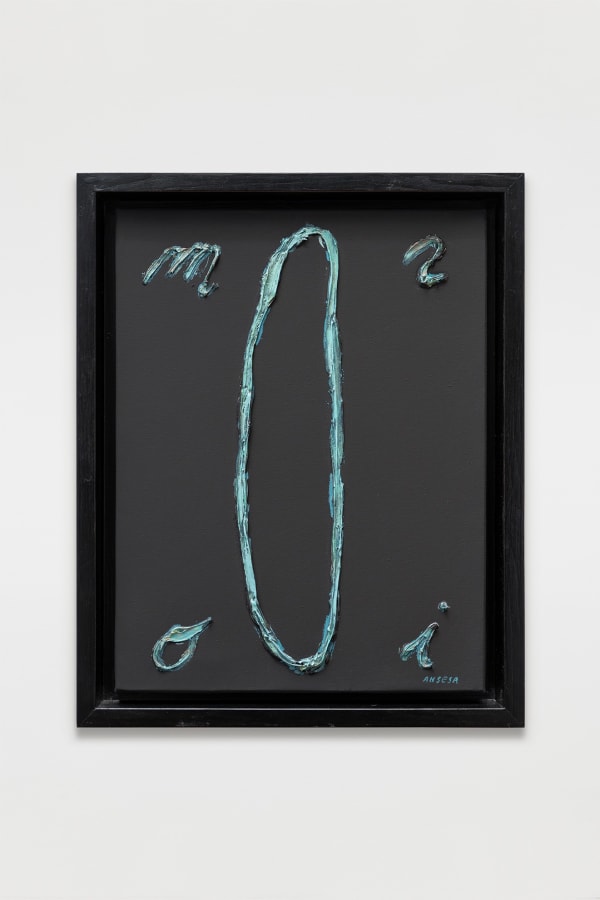 Enric Ansesa, Homenatge a Miró (Estudi per a pintura), 1993