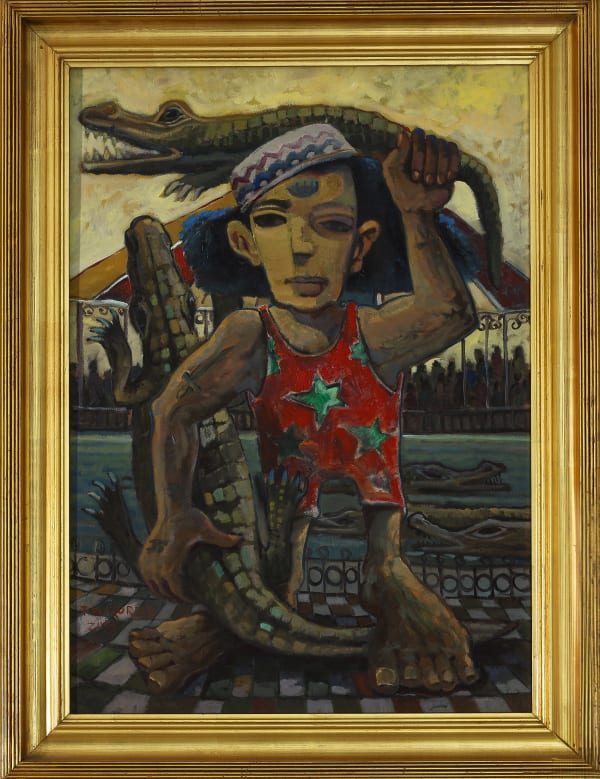 Taha El-Kourany Untitled, 2019 Oil on Canvas 70 x 50 cm 27 1/2 x 19 3/4 in