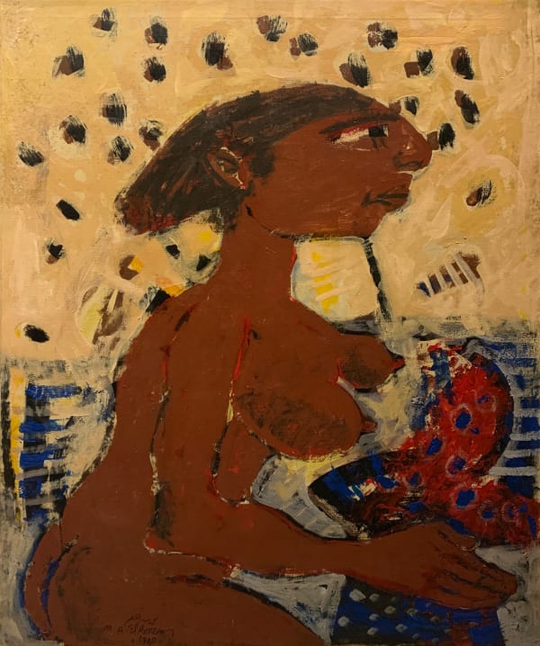 Mohamed Abdel Moneim, فتاة مع احدى ثمار البطيخ, 1996