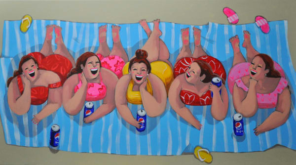 Esraa Zidan Mixed media on Canvas 80 x 150 cm 31 1/2 x 59 1/8 in