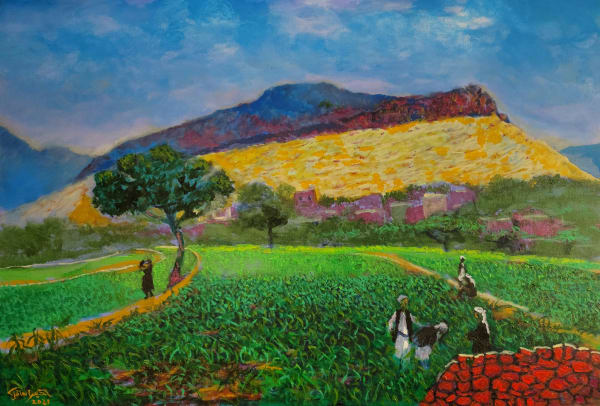 Hakim Alakel, Untitled, 2021