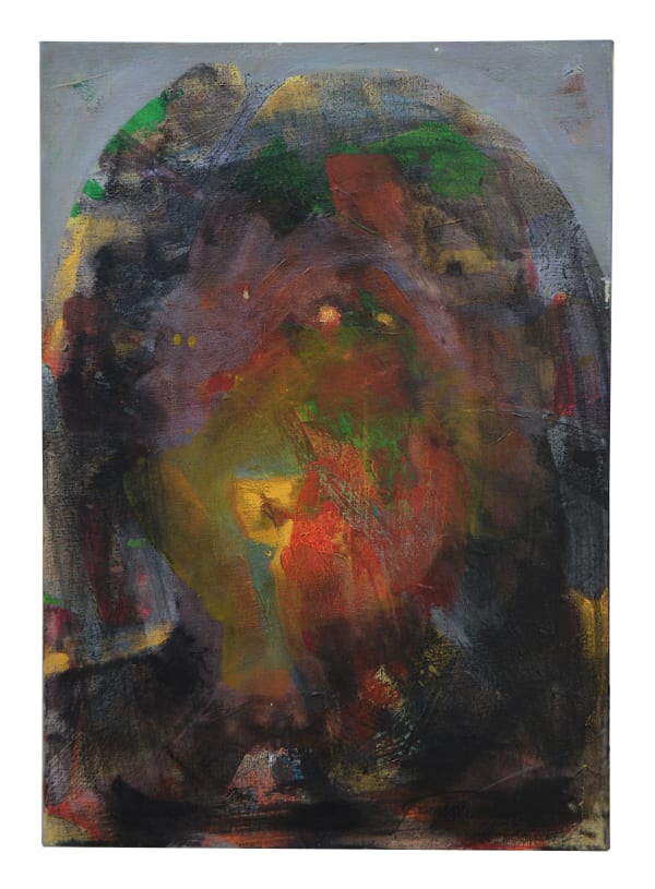 Mhanny Yaoud, Golden remnant on woman’s face, 2020