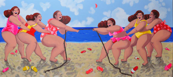 Esraa Zidan Mixed media on Canvas 110 x 250 cm 43 1/4 x 98 3/8 in