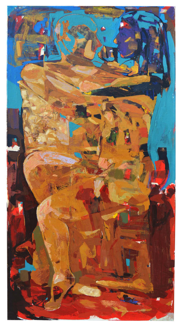 Mhanny Yaoud, The rock, 2020