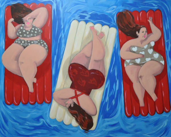 Esraa Zidan Mixed media on Canvas 120 x 150 cm 47 1/4 x 59 1/8 in