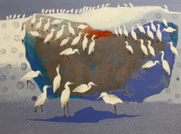 Abdel Wahab Abdel Mohsen Acrylic on Canvas 90 x 120 cm 35 3/8 x 47 1/4 in