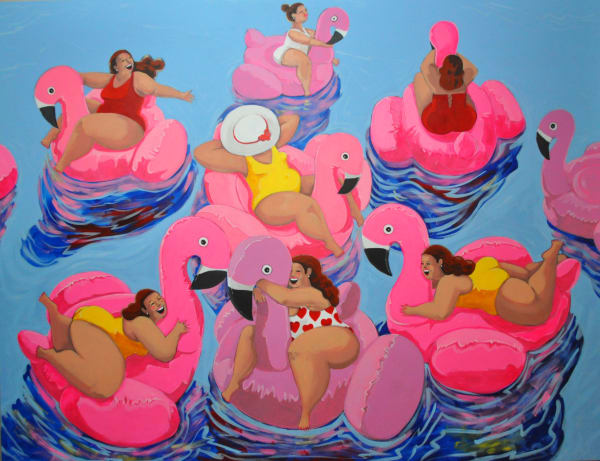 Esraa Zidan Mixed media on Canvas 200 x 250 cm 78 3/4 x 98 3/8 in