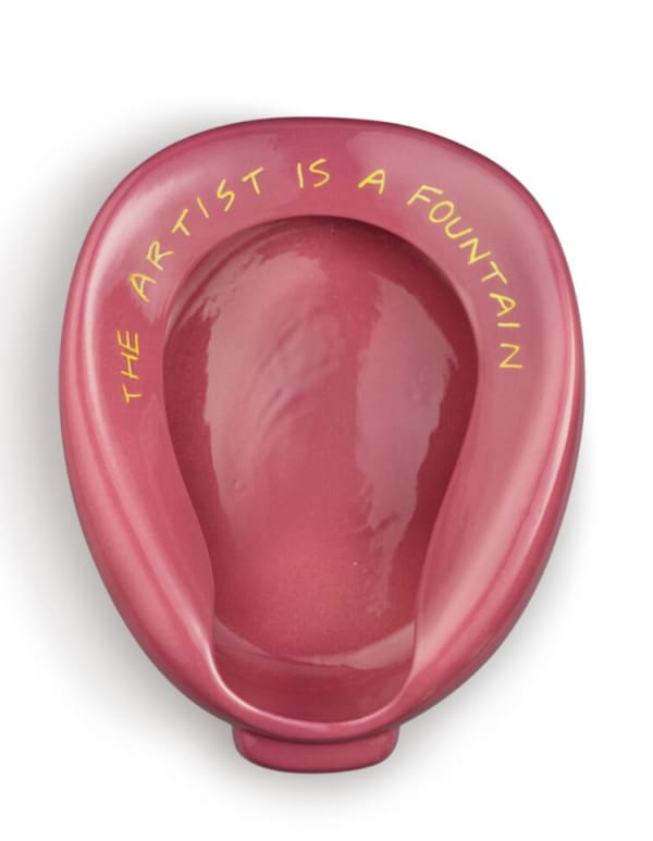 John Baldessari, Repository (Yellow/Violet)