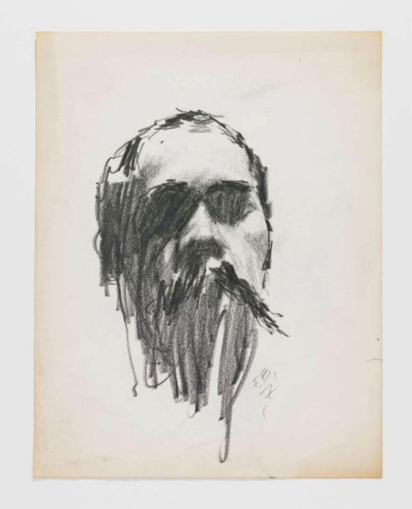 Ed Bereal, Untitled (Self Portrait) EB-G3, 1958-1965. EB39