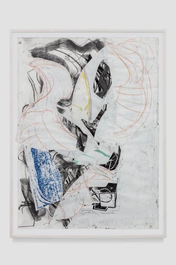 Pam Evelyn Vine, 2021 Paint and mixed media