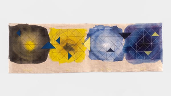 Allegra Hicks Meet me at the End, 2021 Ink on linen