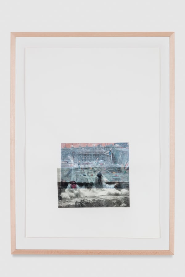 Teresa Braula Reis Untitled, 2017 Image transference and acetate print on paper
