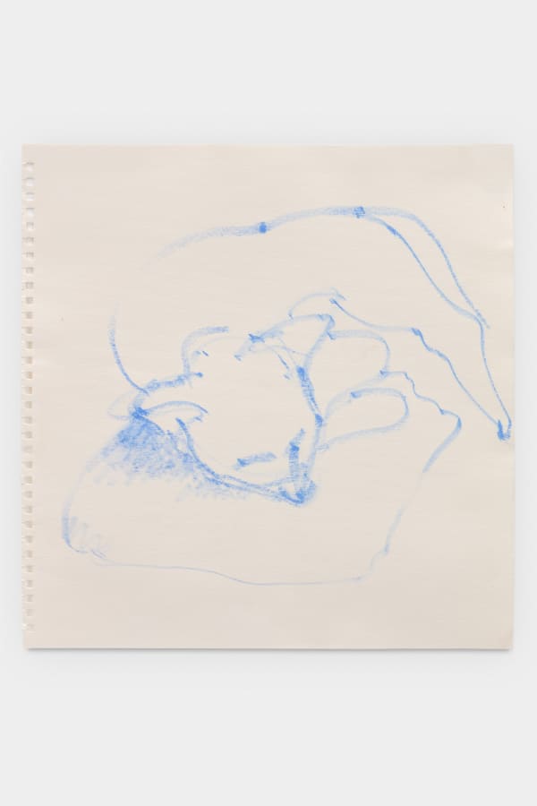 Ludovica Gioscia Kiki 2, 1994 Chalk on paper