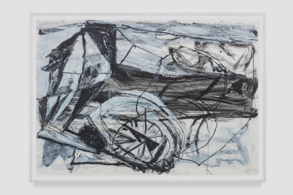 Pam Evelyn Spun light, 2021 Graphite and acrylic