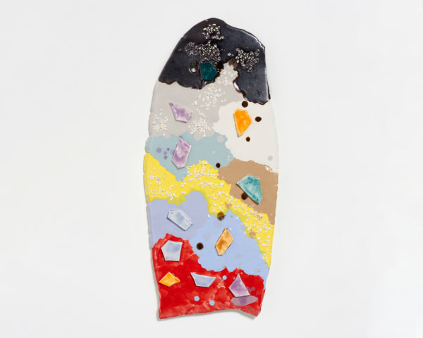 Ludovica Gioscia Death of the Diet, 2017 Ceramics and screws