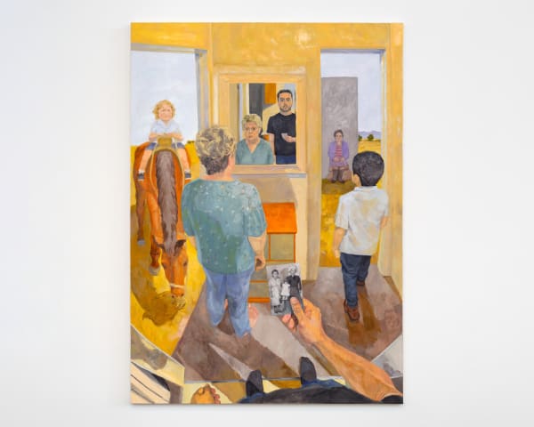 Bryan Ali Sanchez El Lapso De Lo Eterno, 2024 Oil on canvas