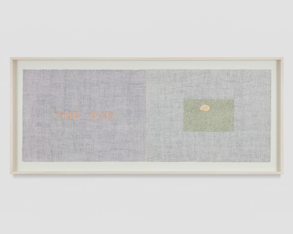 Paolo Colombo The Eye, 2018 Watercolor on paper