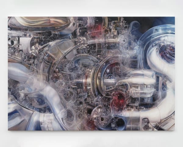 Ai Makita Flux, 2025 Oil on canvas