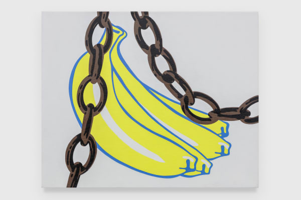 Jebila Okongwu Four Bananas (study), 2019 Oil on linen