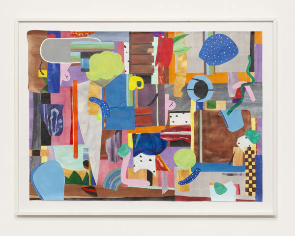 Iliodora Margellos FOVEA, 2013 Acrylic on paper