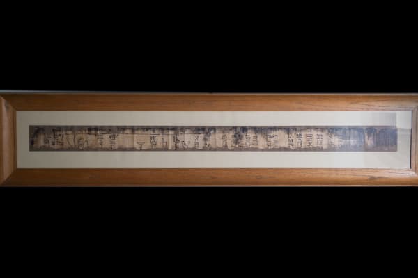 A Large Fragment of an Egyptian Ptolemaic Book of the Dead,  Egypt. Ptolemaic period 300 B.C.E. – 200 B.C.E.