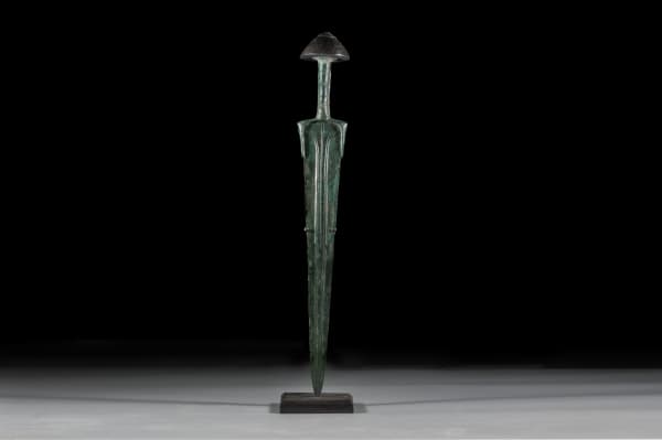 A Large Elaborate Bronze Sword, from the 1st Millennium B.C.E.